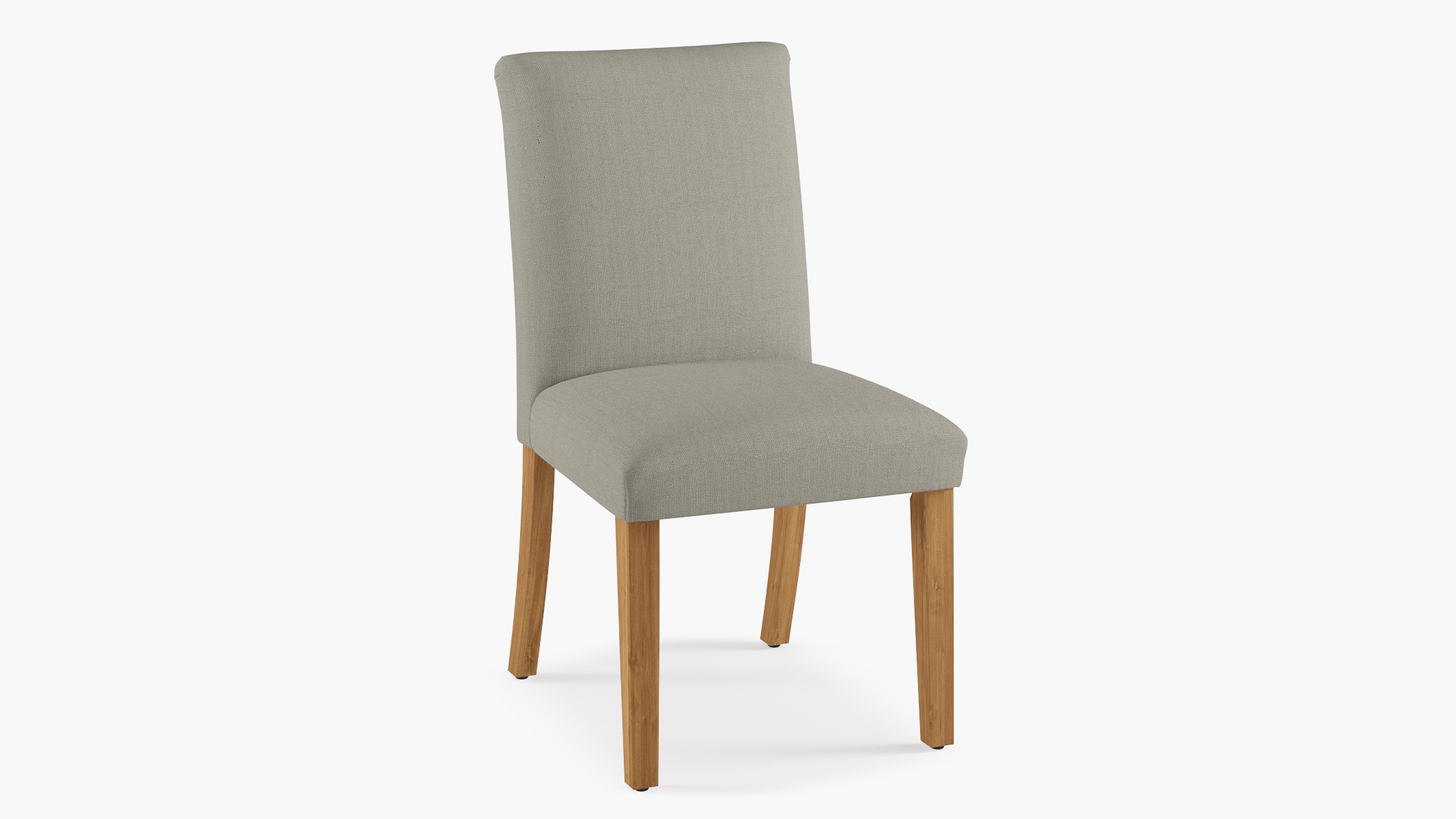 Classic Dining Chair, Putty Everyday Linen, Natural - Image 1