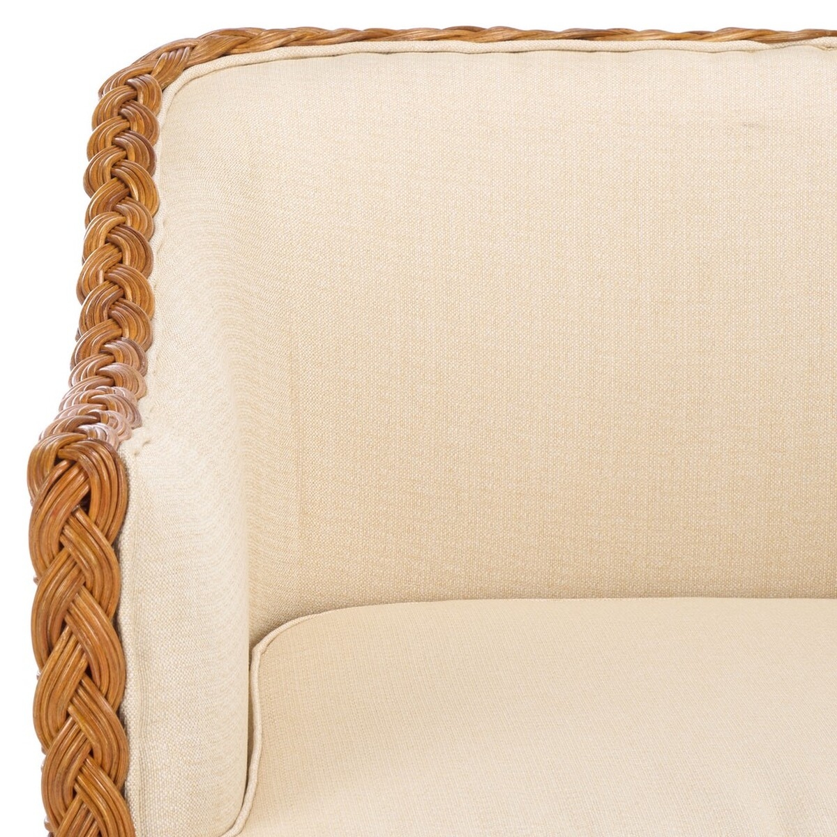 Sharon Rattan Accent Chair - Natural / Beige - Image 2