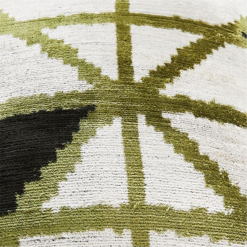 Septime Turkish Silk Throw Pillow Cover 20''x20" - Image 2