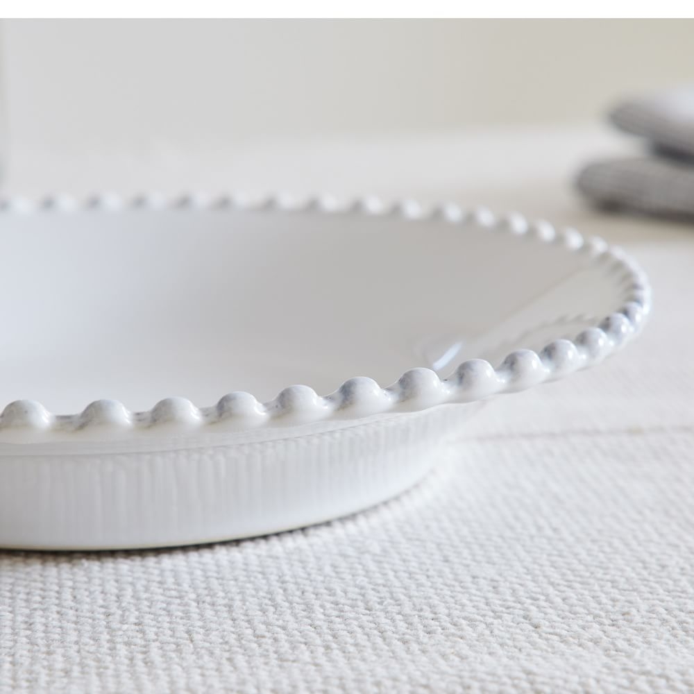 Pearl Soup Plate, Set of 4, White - Image 1