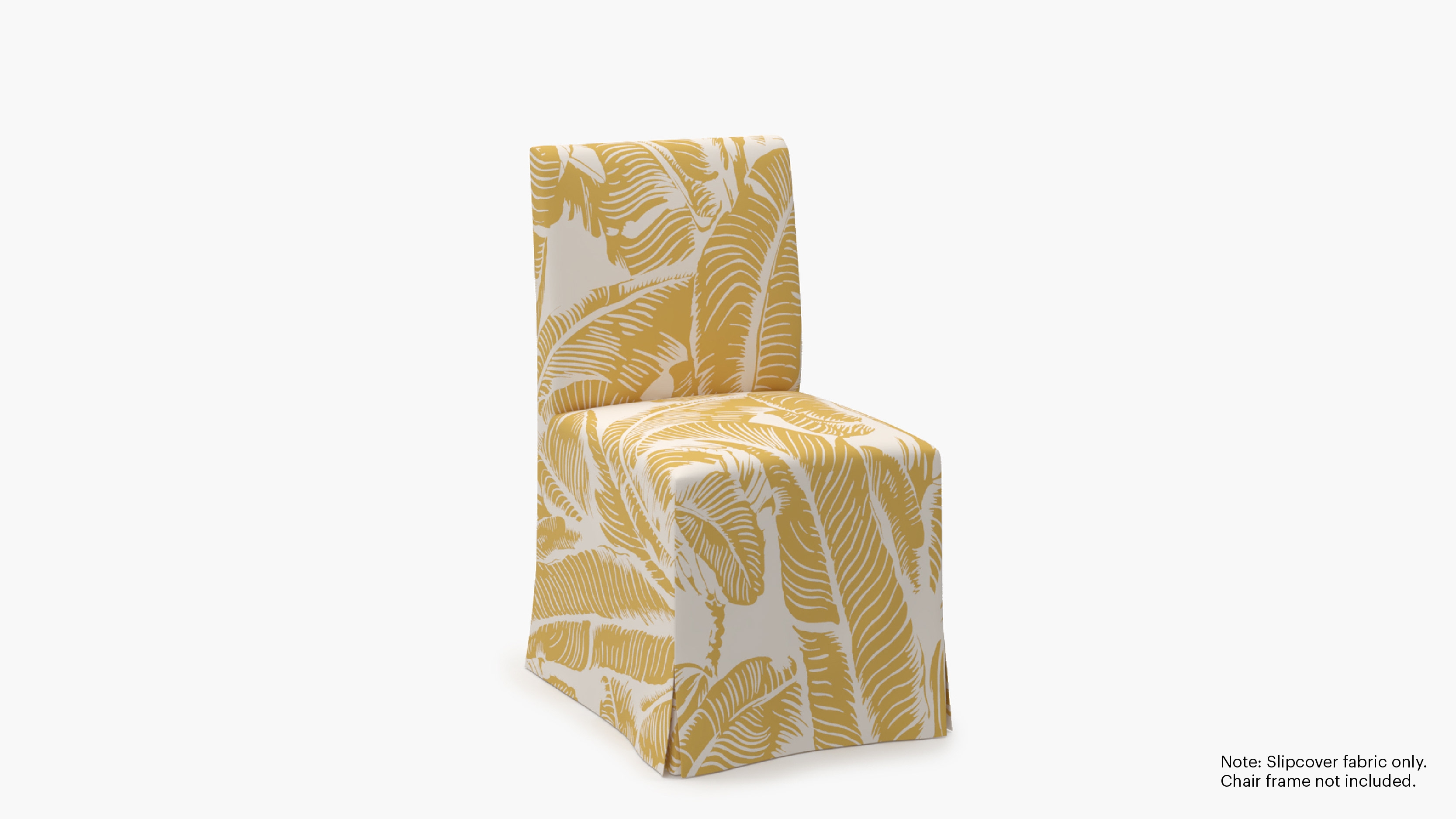 Slipcovered Signature Dining Chair - Cover Only, Ochre Martinique® Encore - Image 1