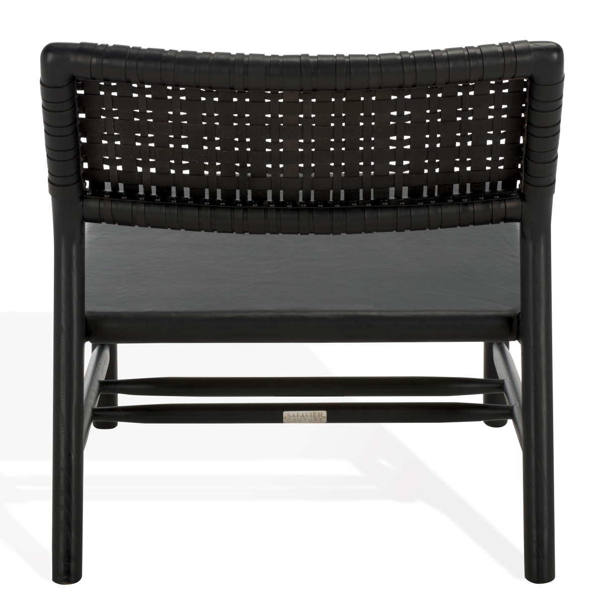 Valdina Woven Leather Acccent - Black / Black - Image 6