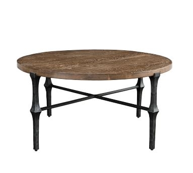 Kitts Round Coffee Table, 38"L - Image 1