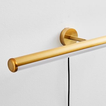 Light Rods Art Sconce, Antique Brass - Image 3