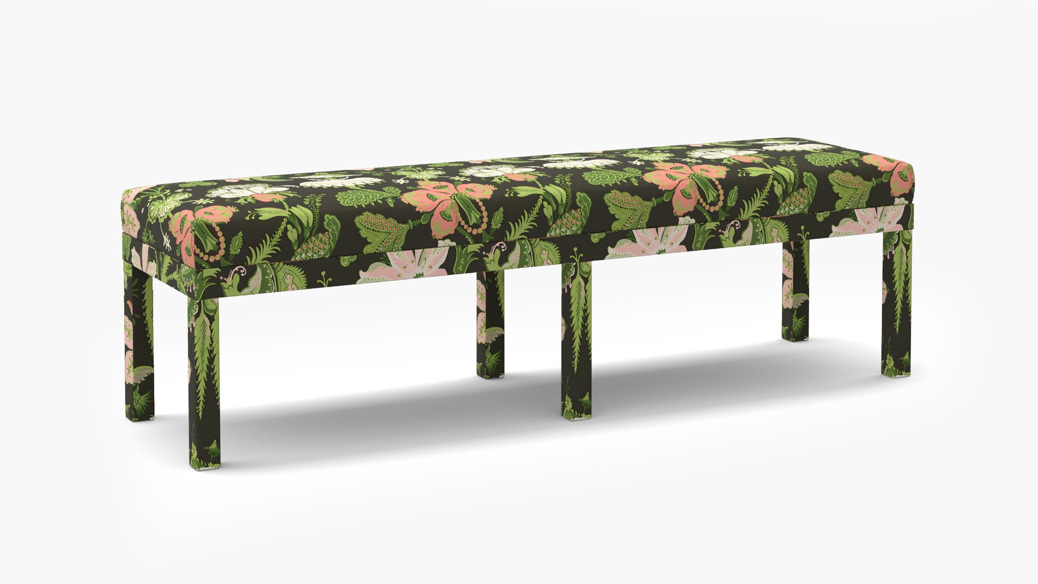 Parsons Bench, Coral Onyx Rossetta - Image 1