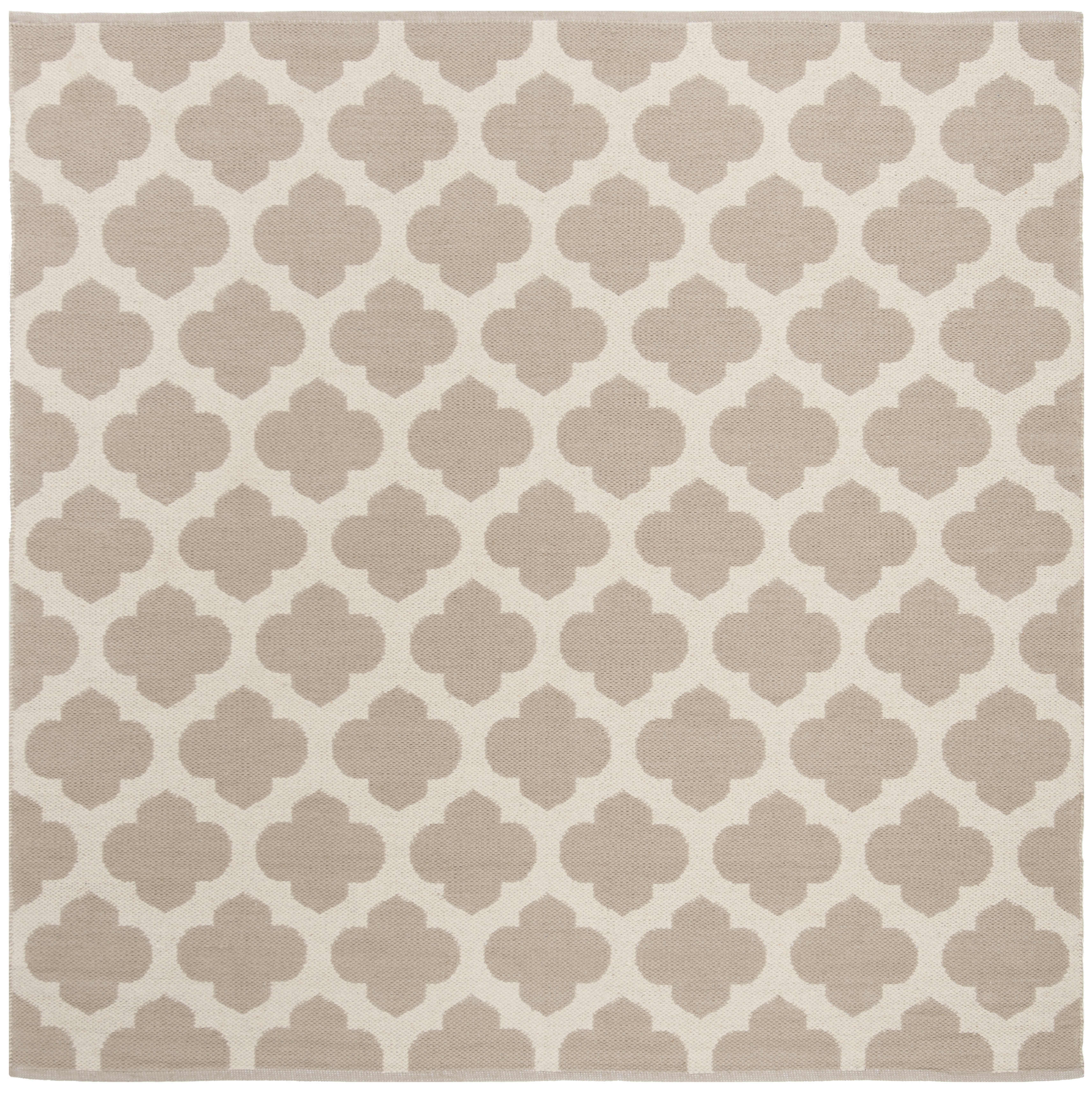 Arlo Home Hand Woven Area Rug, MTK723A, Grey/Ivory,  6' X 6' Square - Image 0