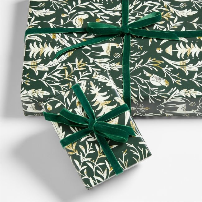Nordic Forest Holiday Gift Wrap - Image 0