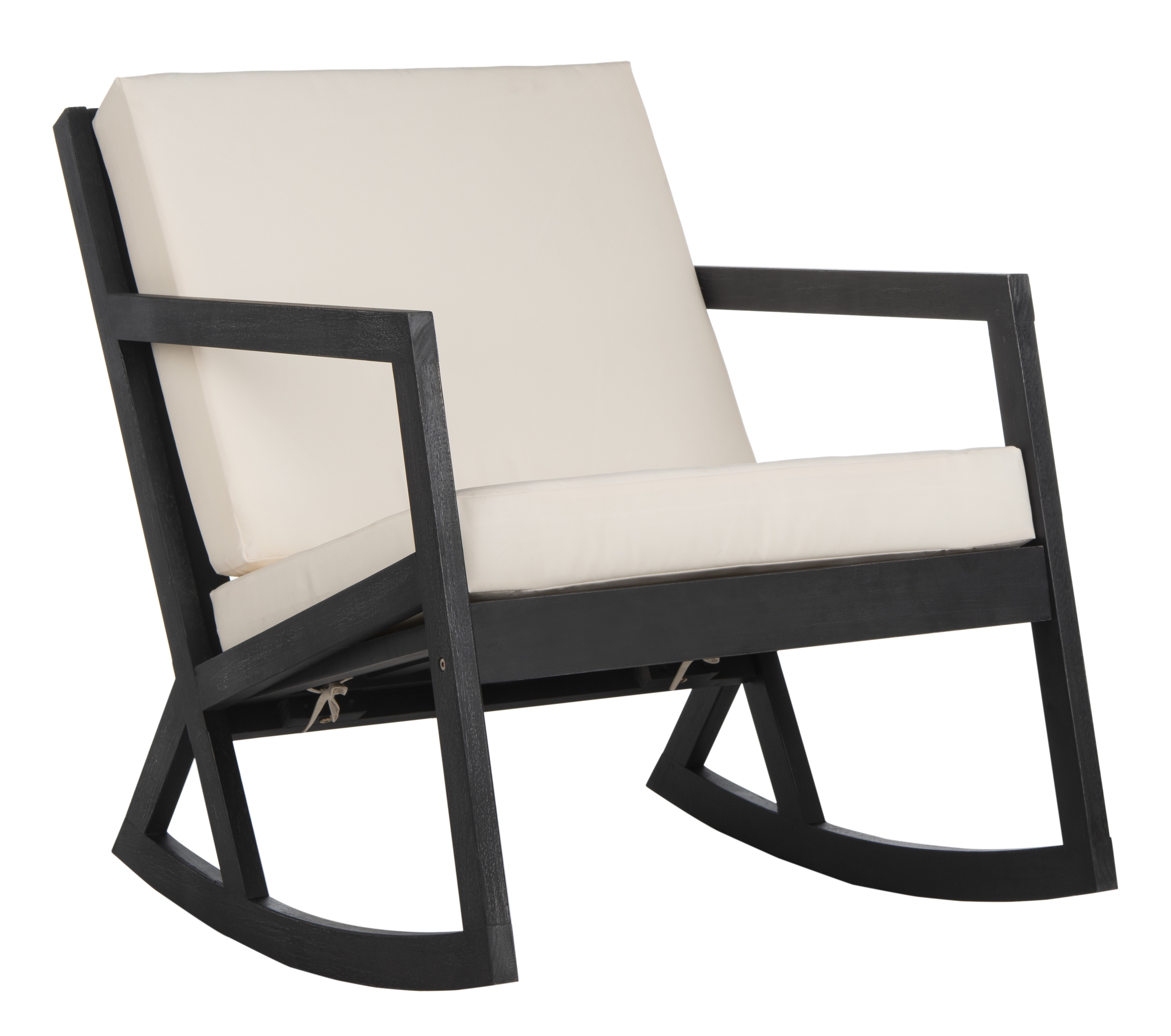 Vernon Rocking Chair - Black/White - Arlo Home - Image 0