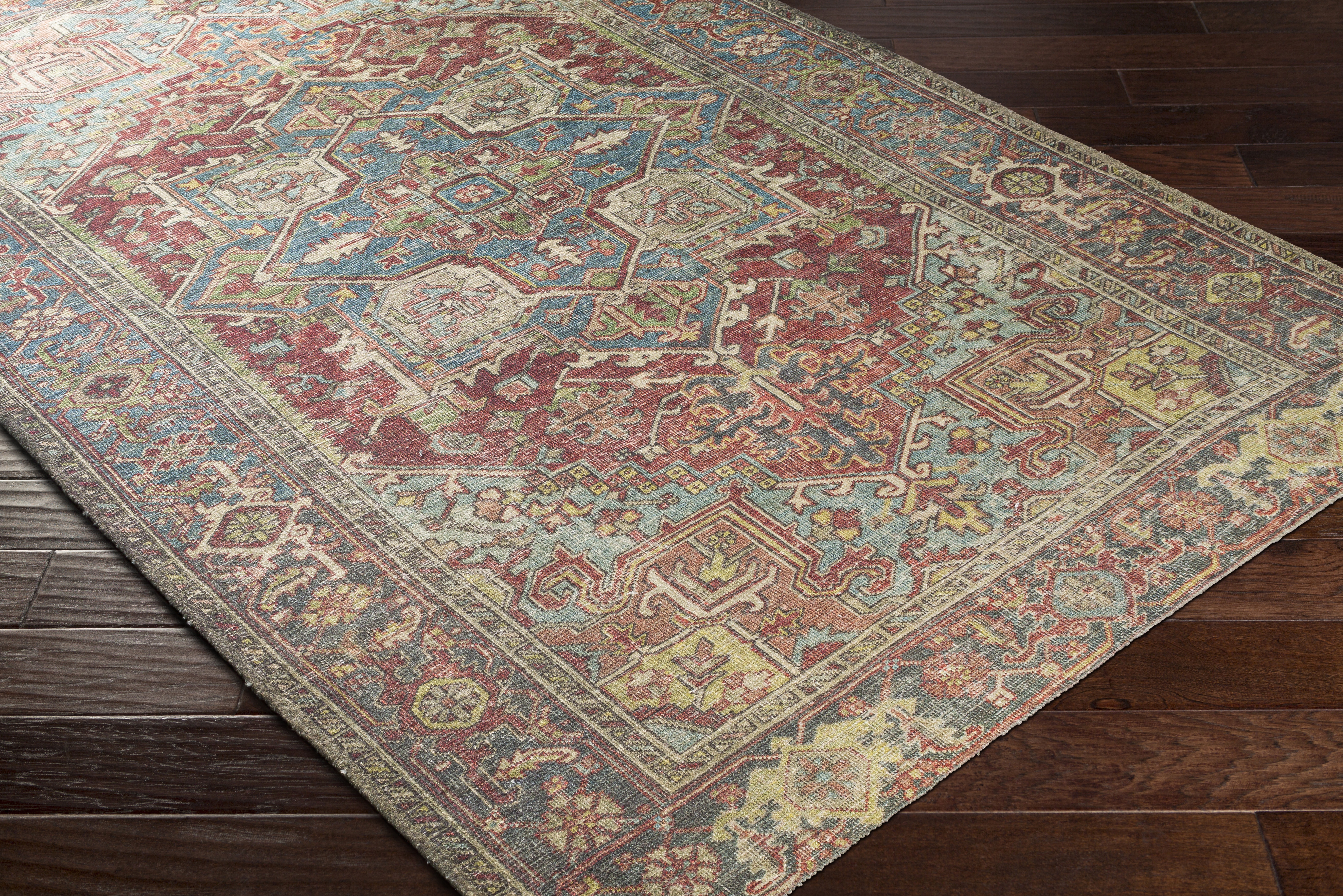 Unique Beige Indoor 2'6" x 4' Handmade Rug - Image 6