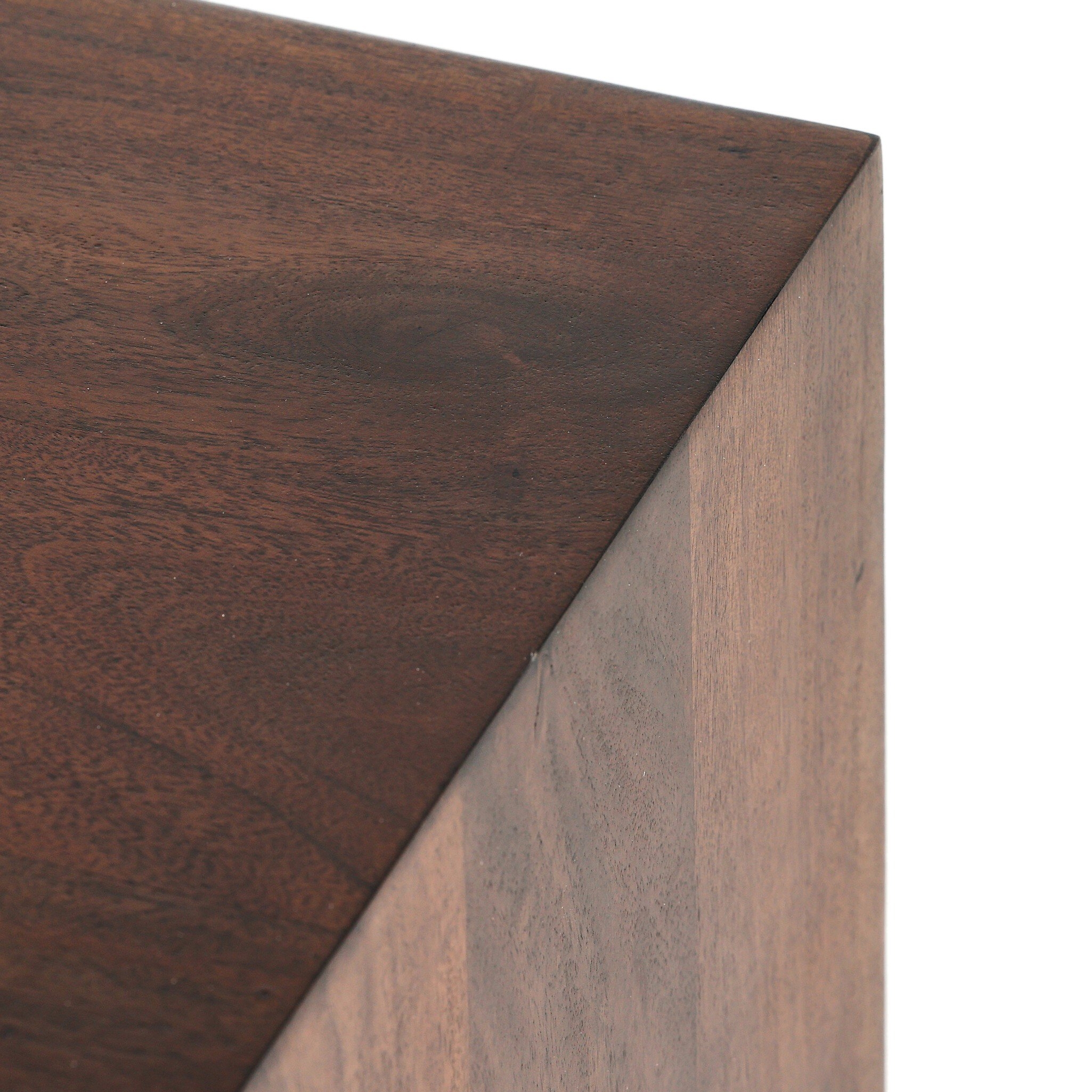 Nigel 6 Drawer Dresser - Rustic Brown Acacia - Image 11