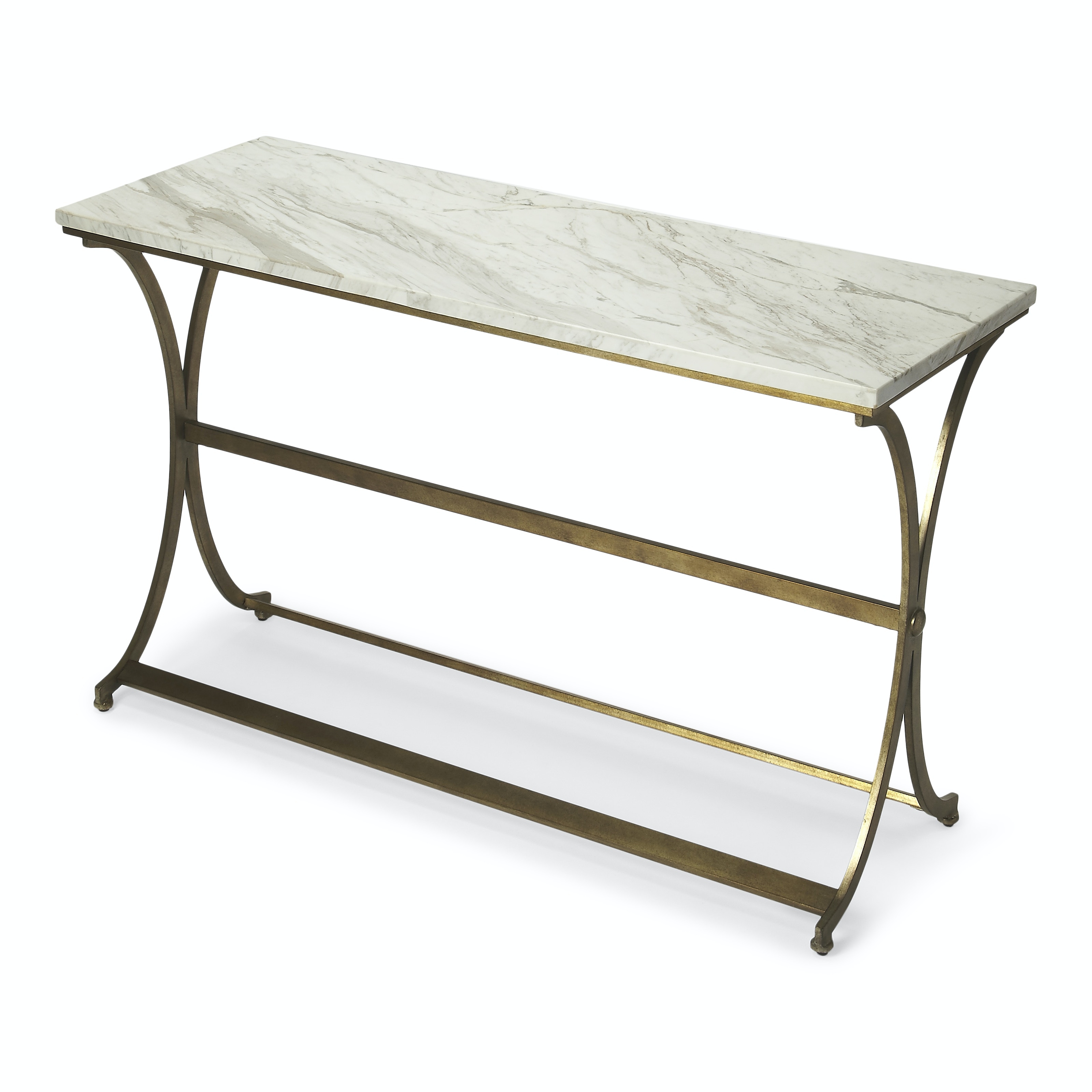 Pamina Antique Gold Console Table - Image 0