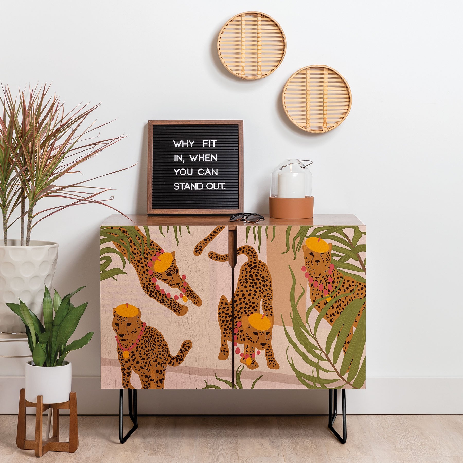 Iveta Abolina Come Play with Me Credenza - Birch / Gold - Image 3