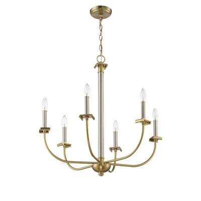 Geurie 6 - Light Candle Style Classic Chandelier - Image 0