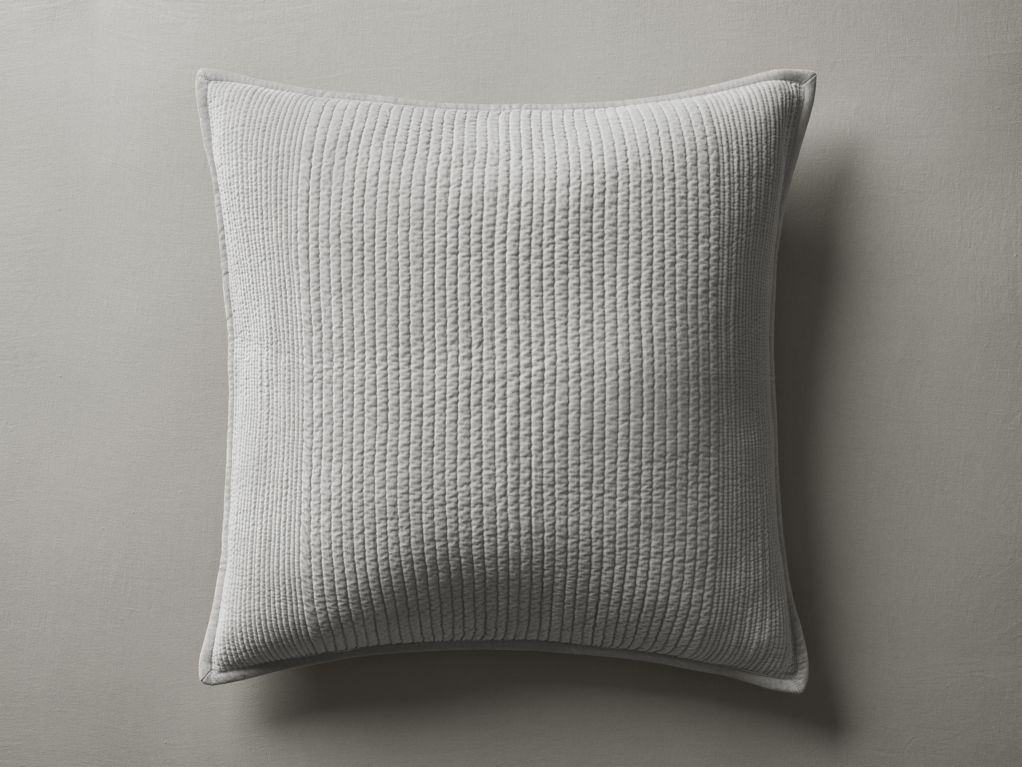 Daria Sham Velvet in Blue  Mist/Euro - Image 0