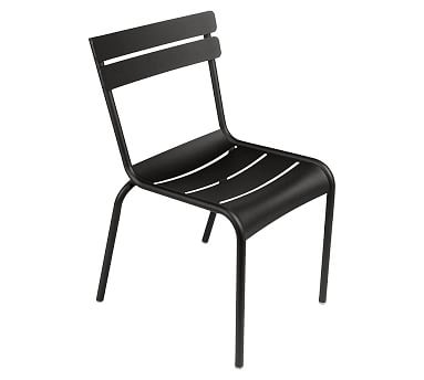Fermob Luxembourg Stacking Side Chair Set of 2, Liquorice - Image 0