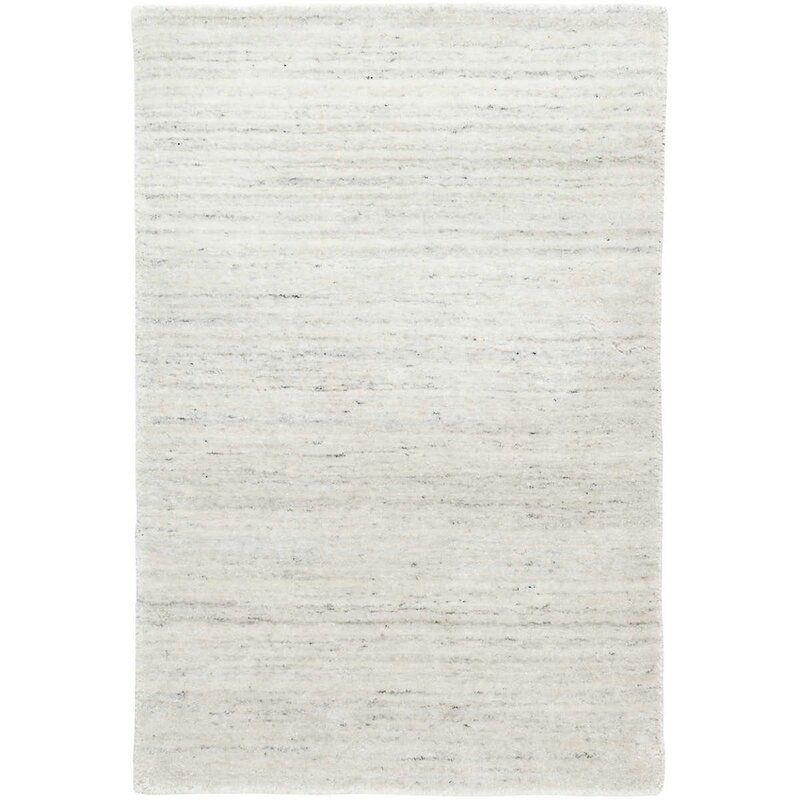 Dash and Albert Rugs Nordic Hand-Knotted Power Loom White Area Rug - Image 0