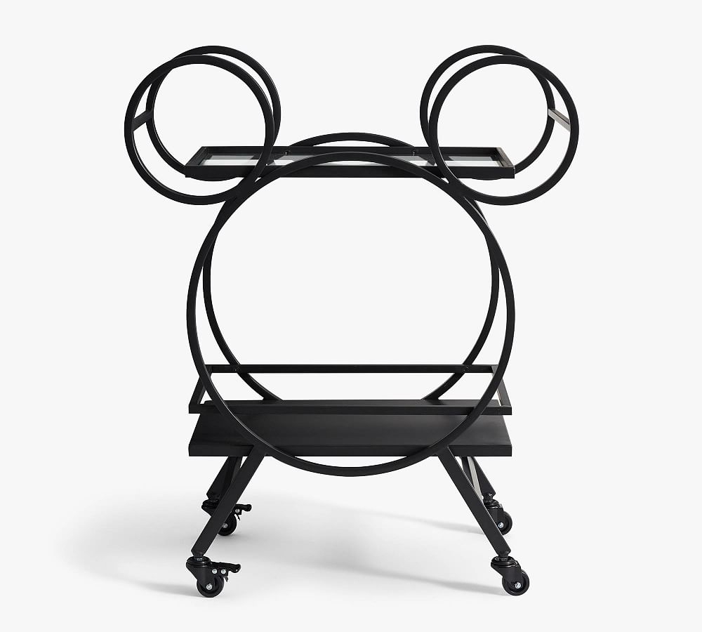 Disney Mickey Mouse 30.5" Kitchen Cart, Bronze - Image 0