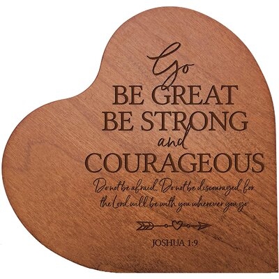 Go Be Great Strong Decorative Plaque - Image 0