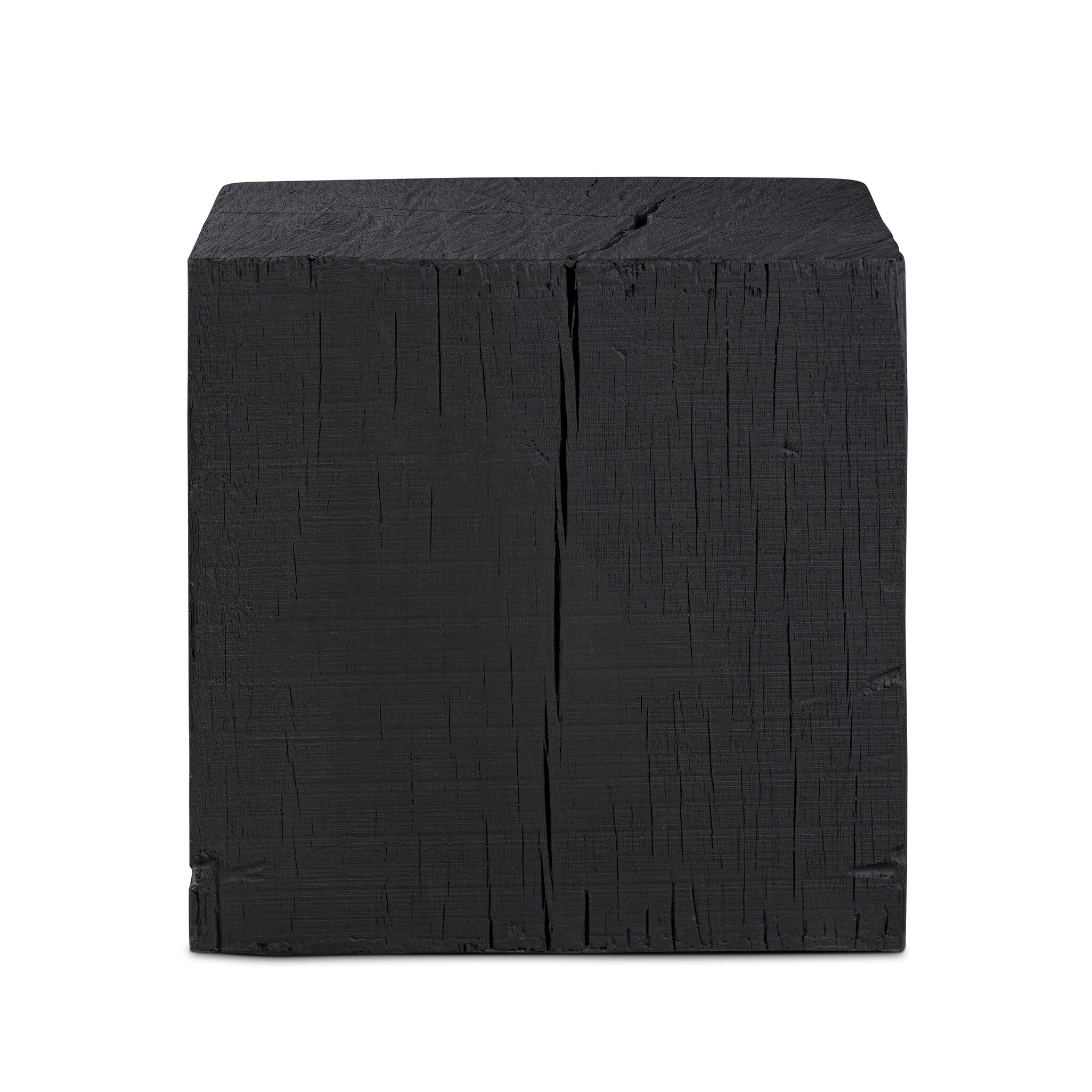 Vesto End Table - Black Resin - Image 0