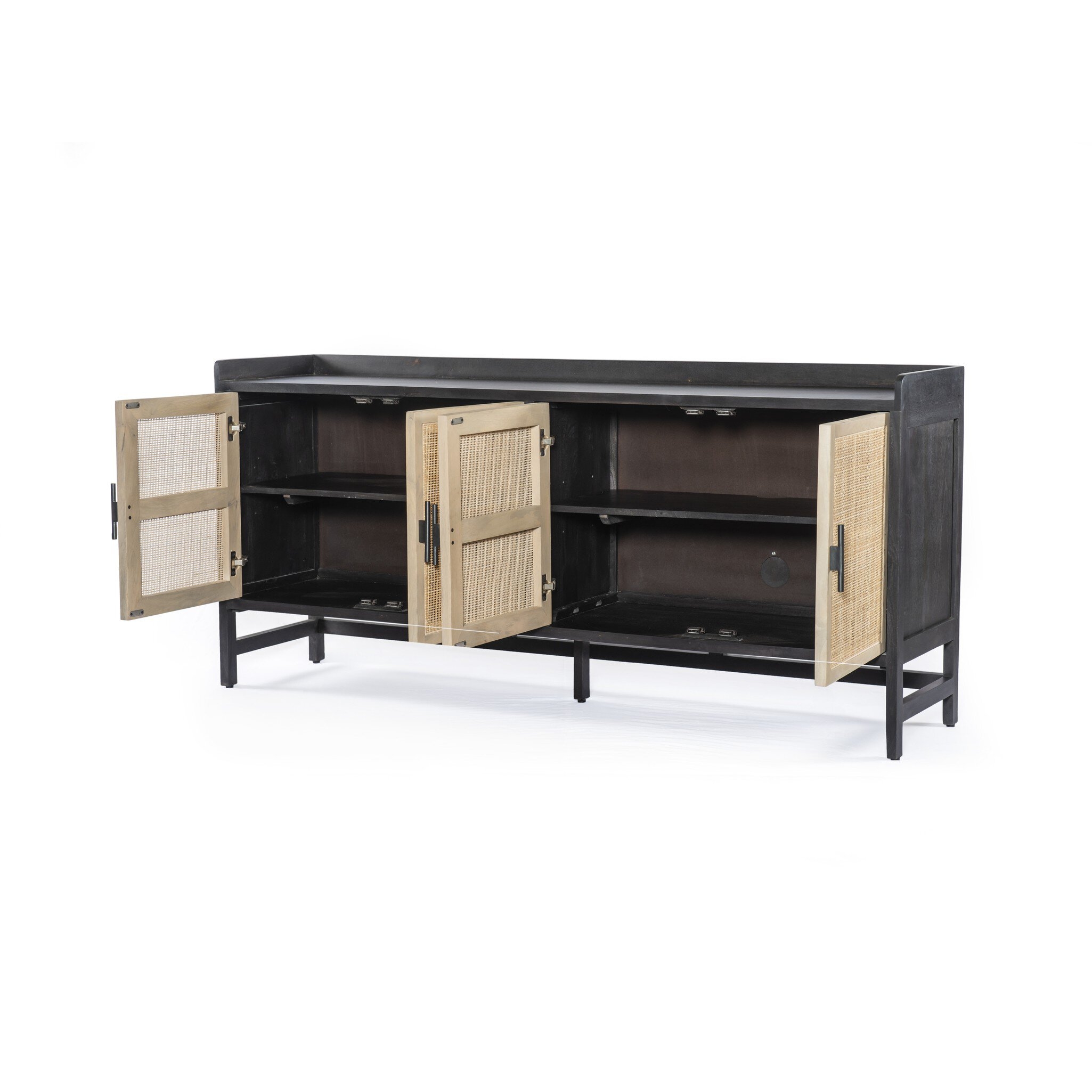 Caprice Sideboard - Black Wash Mango - Image 4