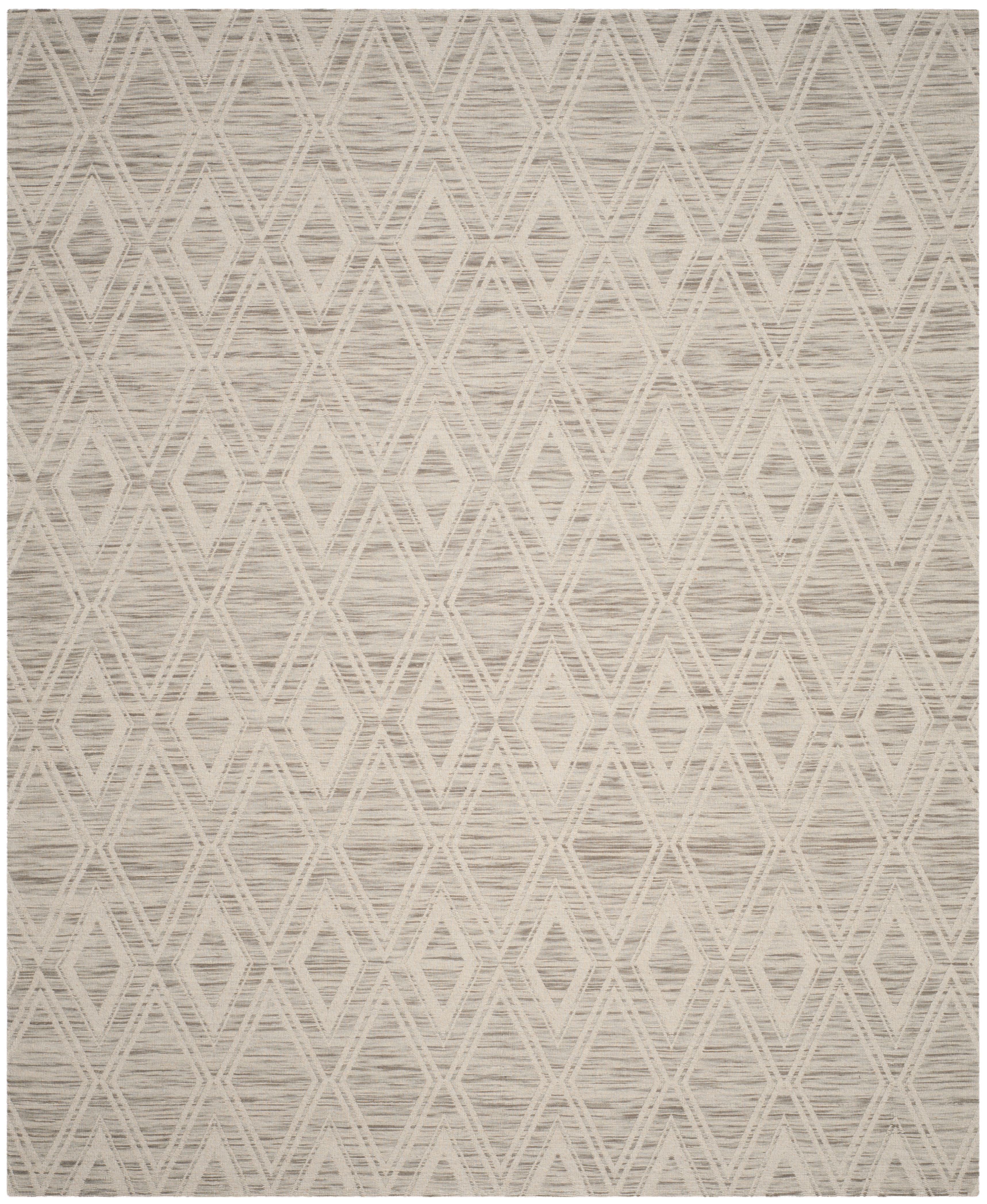 Arlo Home Hand Loomed Area Rug, MRB312C, Light Brown/Ivory,  8' X 10' - Image 0