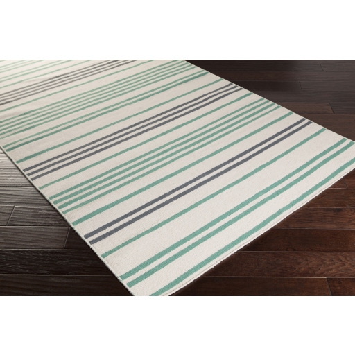 Frontier Beige Indoor 8' x 11' Handmade Rug - Image 2