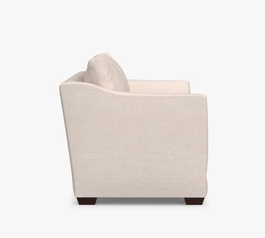 Celeste Upholstered Sleeper Sofa, Memory Foam Cushions, Twill White - Image 4
