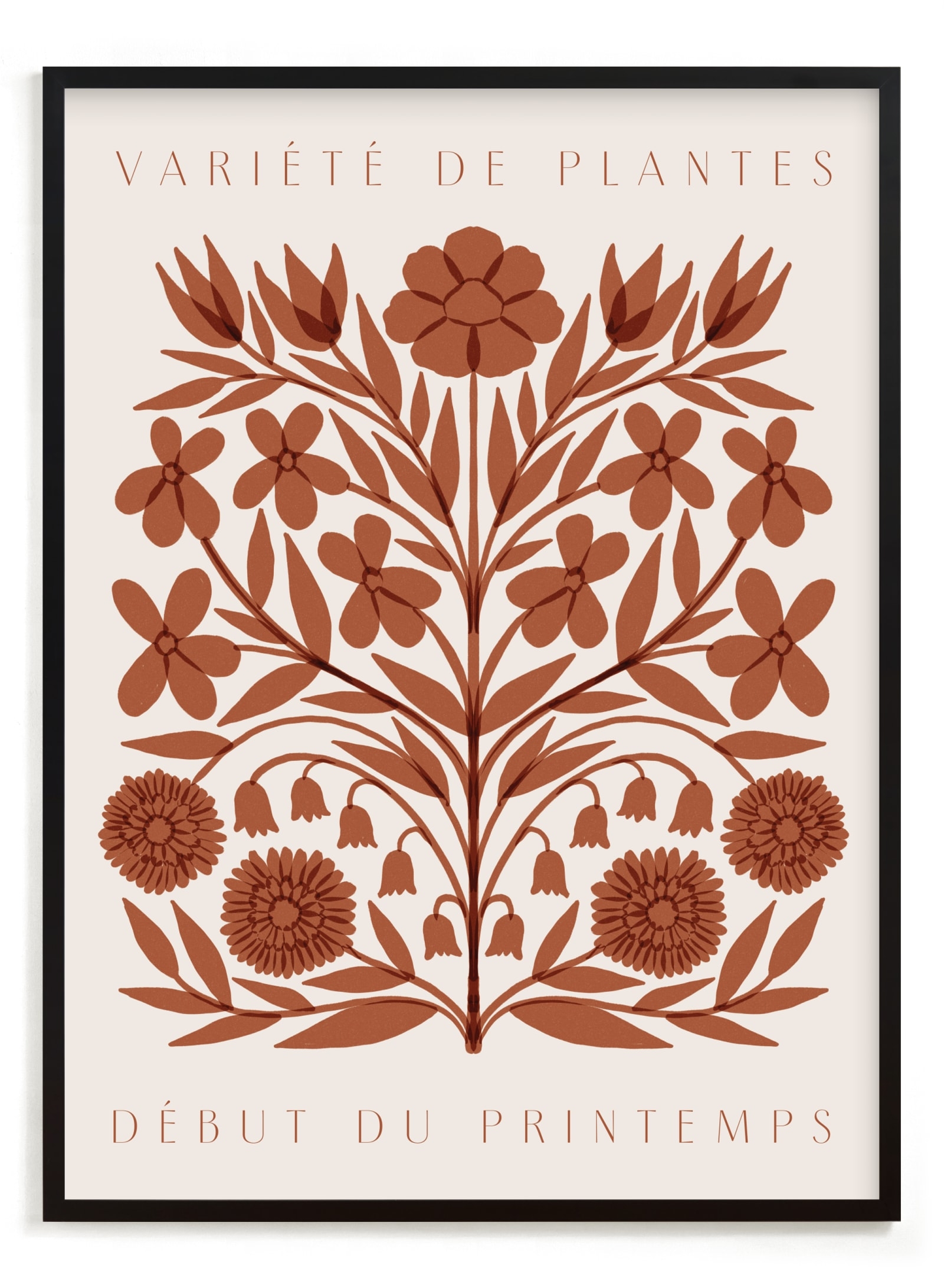 Les Plantes I Open Edition Fine Art Print - Image 0