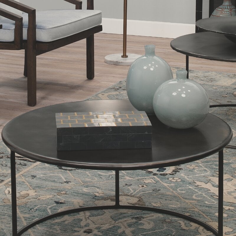 Minx Decorative Table Vases, Gray, Set of 2 - Image 1