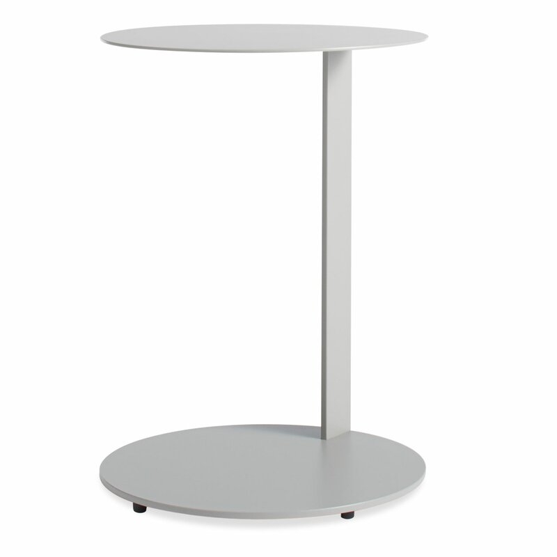 Blu Dot Note End Table Color: Light Gray - Image 0