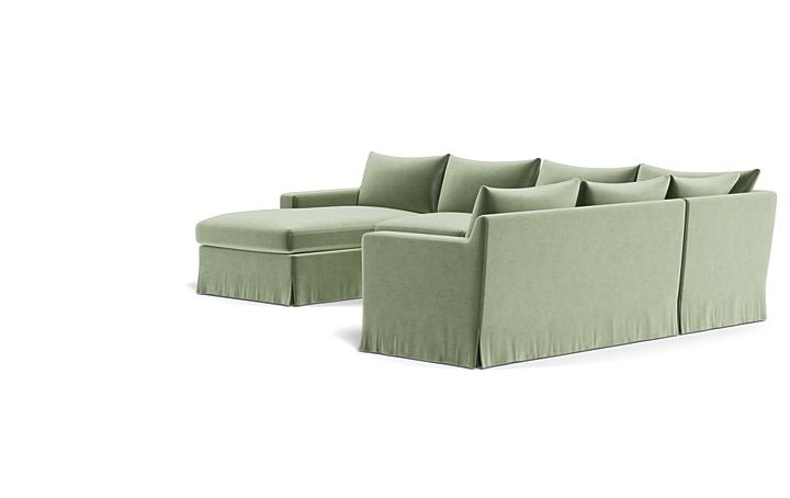 Sloan Slipcovered 4-Piece Corner Sectional Sofa with Left Chaise - Image 2