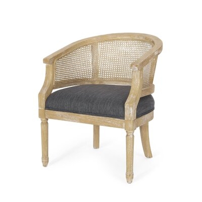Verano Wood And Cane Accent Chair - Image 0