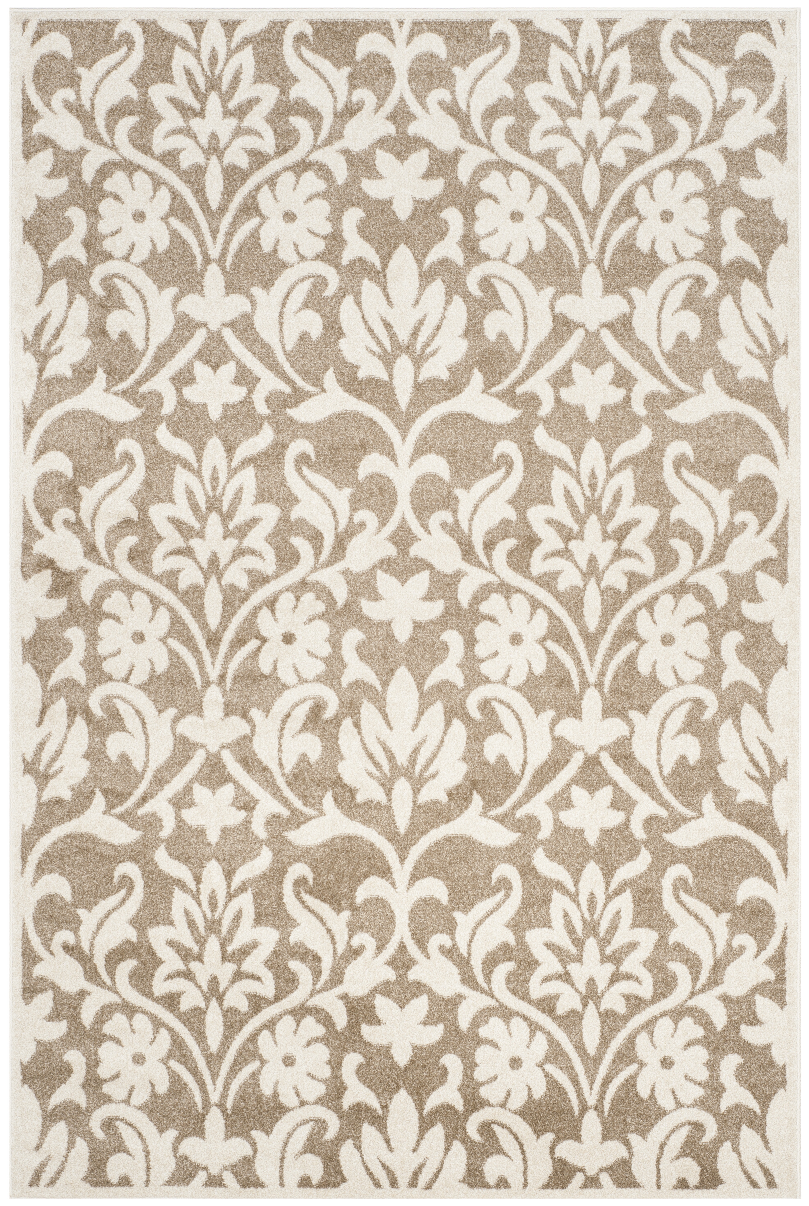 Arlo Home Indoor/Outdoor Woven Area Rug, AMT424S, Wheat/Beige,  6' X 9' - Image 0