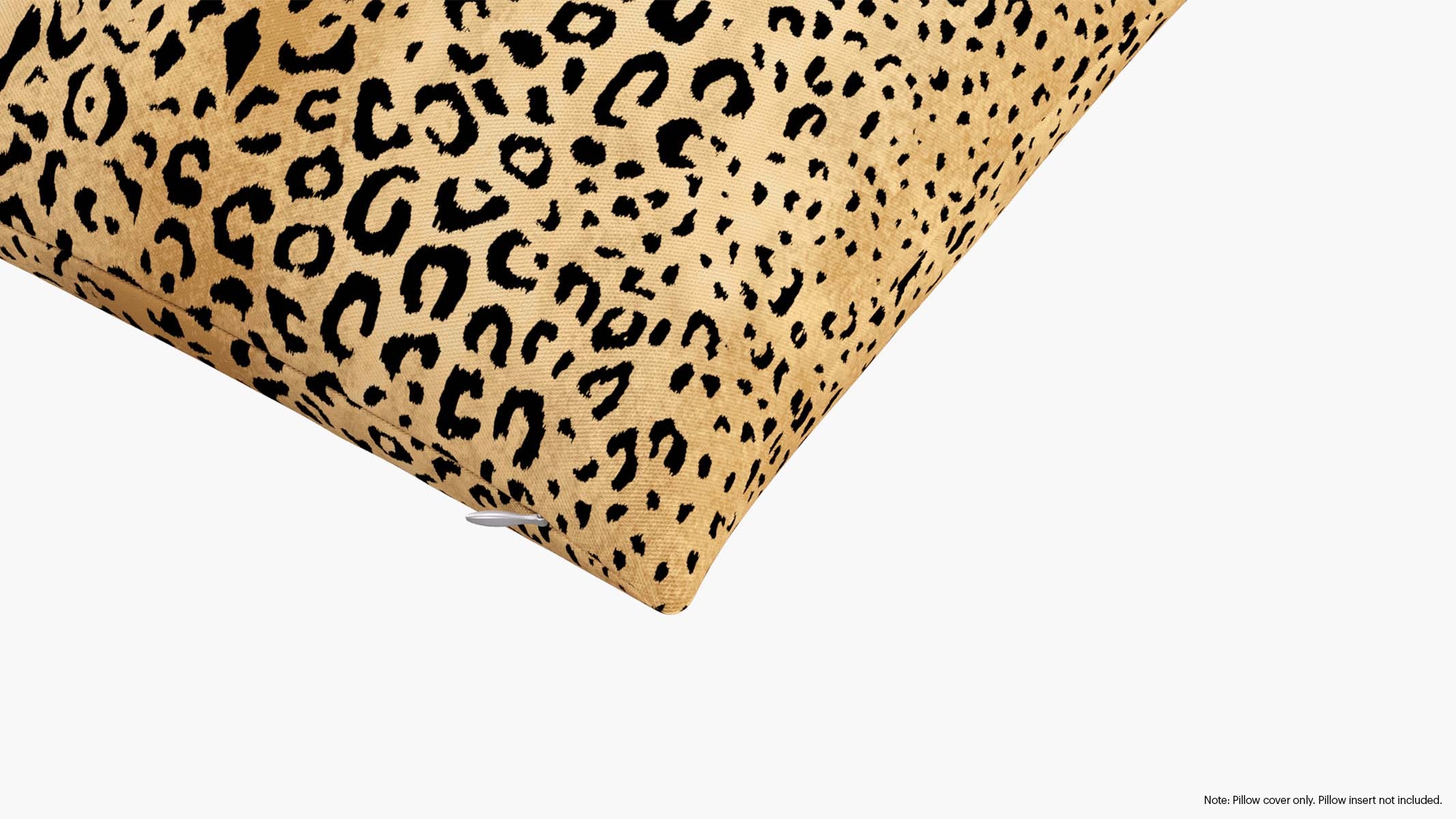 Throw Pillow Cover 18", Leopard, 18" x 18" - Image 1
