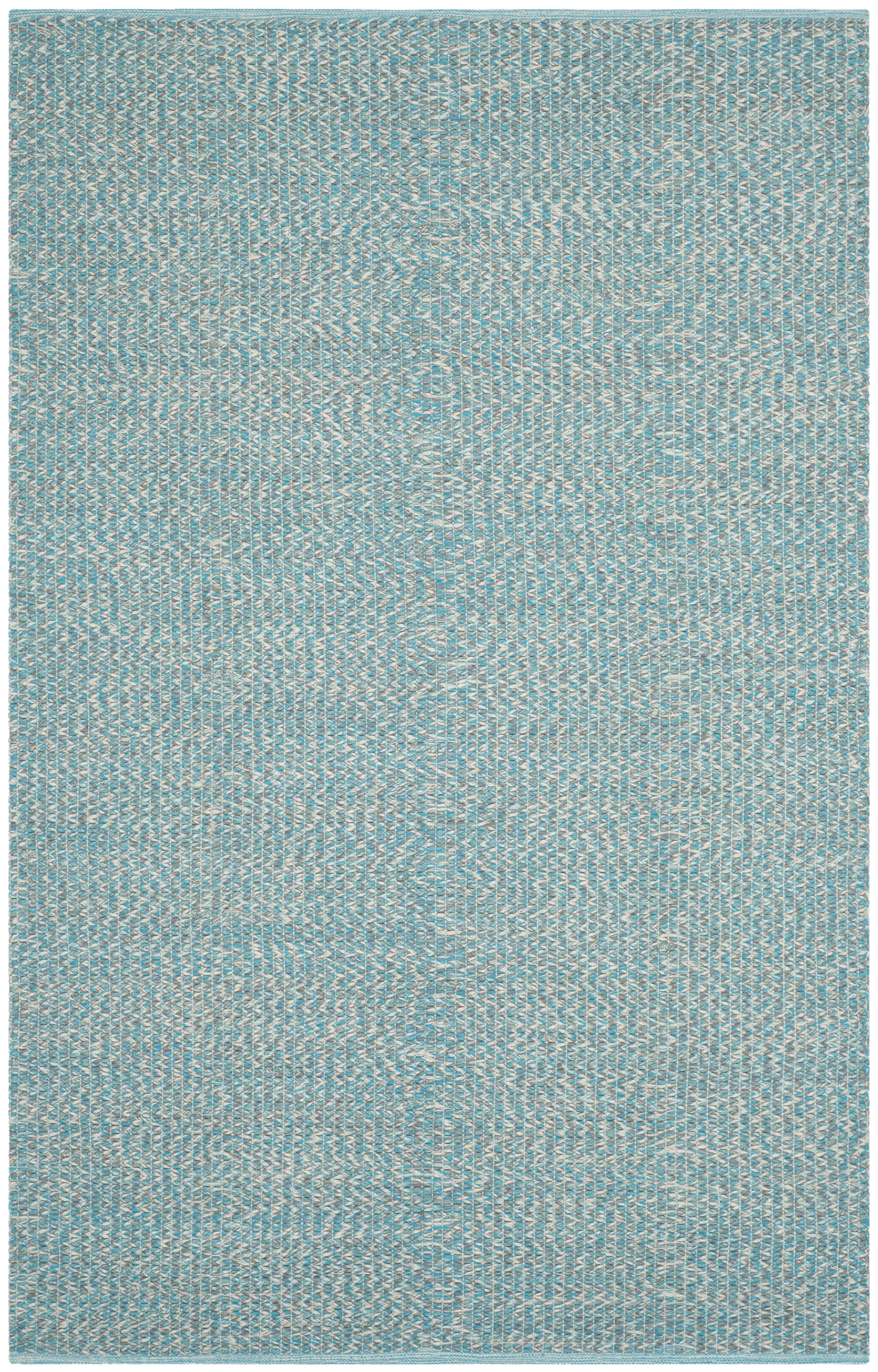 Arlo Home Hand Woven Area Rug, MTK602E, Turquoise/Multi,  3' X 5' - Image 0