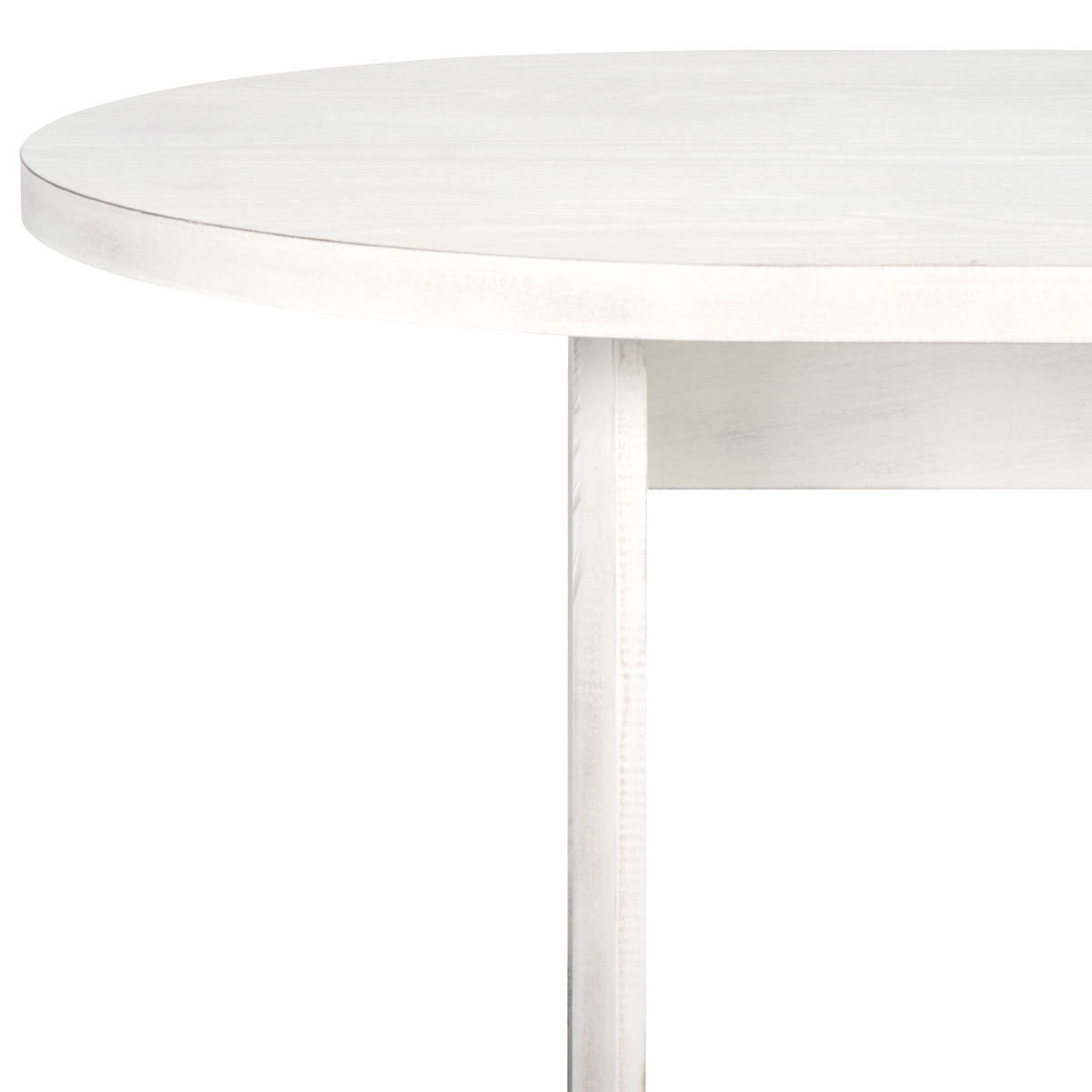 Syura Ribbed Coffee Table - White Washed - Safavieh - Image 2
