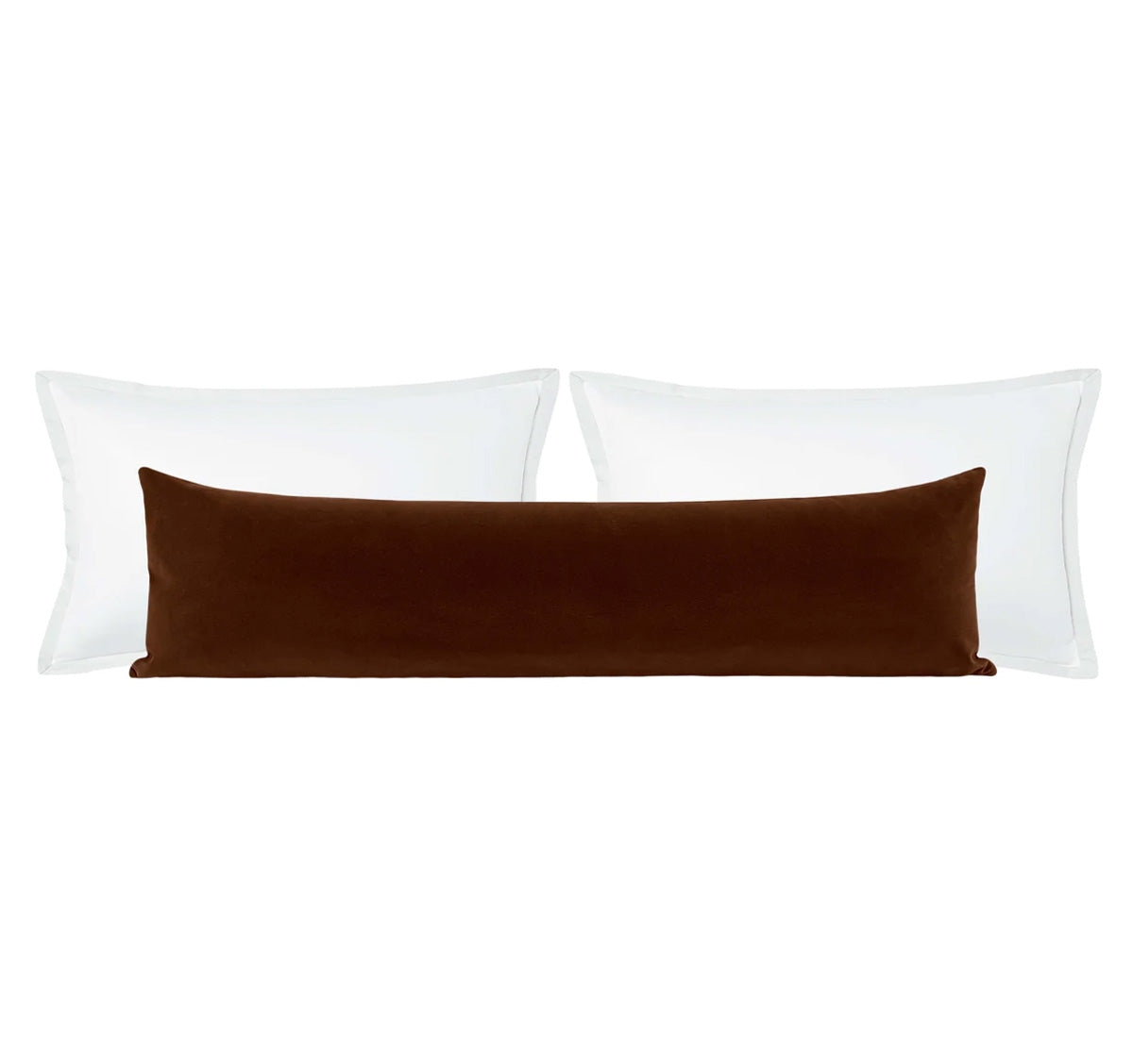 THE XL LUMBAR :: SIGNATURE VELVET // COGNAC - 14" X 48" - Image 0