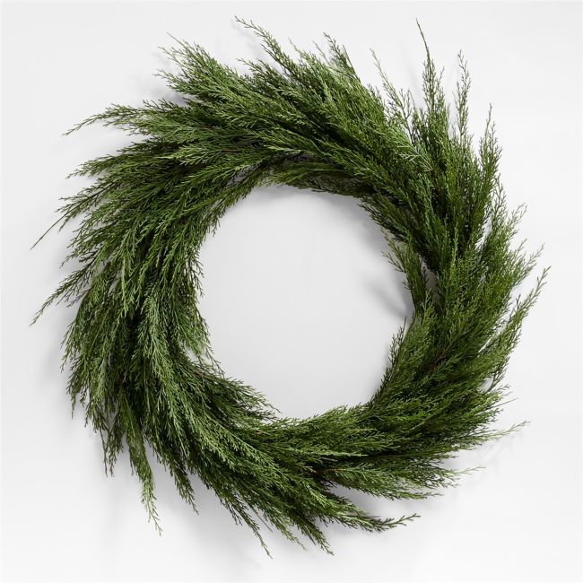 Faux Cypress Wreath 36" - Image 0