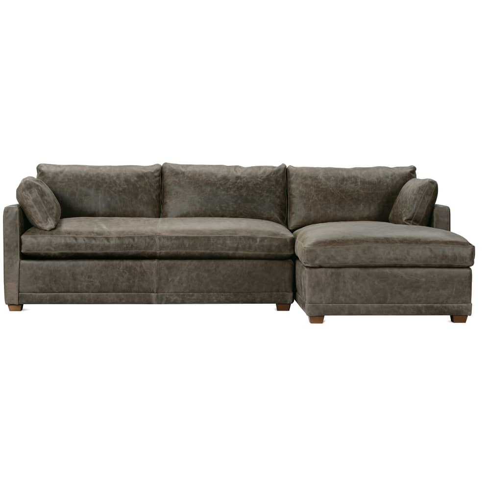 Sylvie 2-Piece Leather Sectional - Image 0
