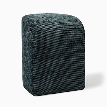 OPEN BOX: Tilly Ottoman Small Poly Forest Corduroy Concealed Support - Image 0