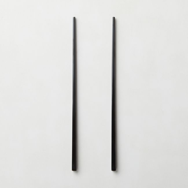 Tio Matte Black Chopsticks - Image 0
