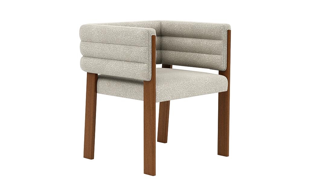 Nora Upholstered Wood Framed Chair - Image 1