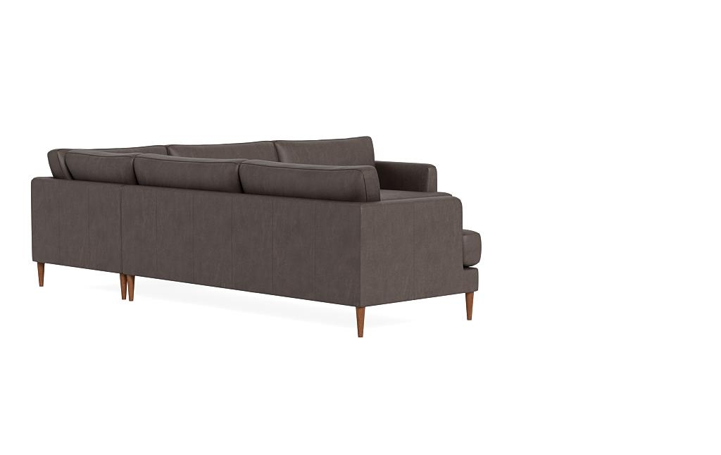 Winslow Leather 4-Seat Corner Sectional - Image 1