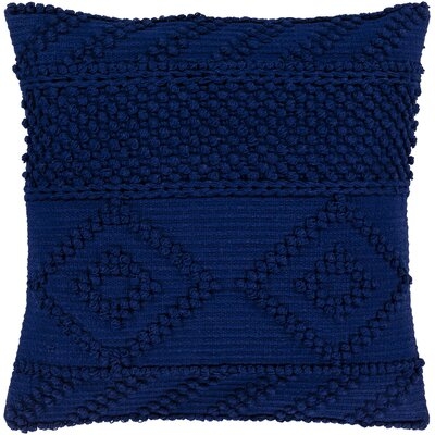 Statler Textured Cotton Geometric Throw Pillow - Image 0