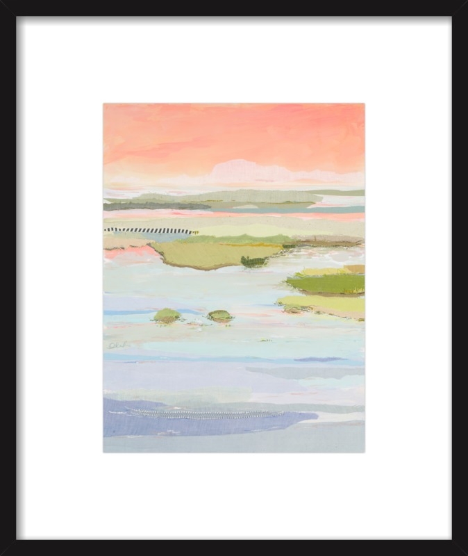Marsh Blush West by Karin Olah for Artfully Walls - Image 0
