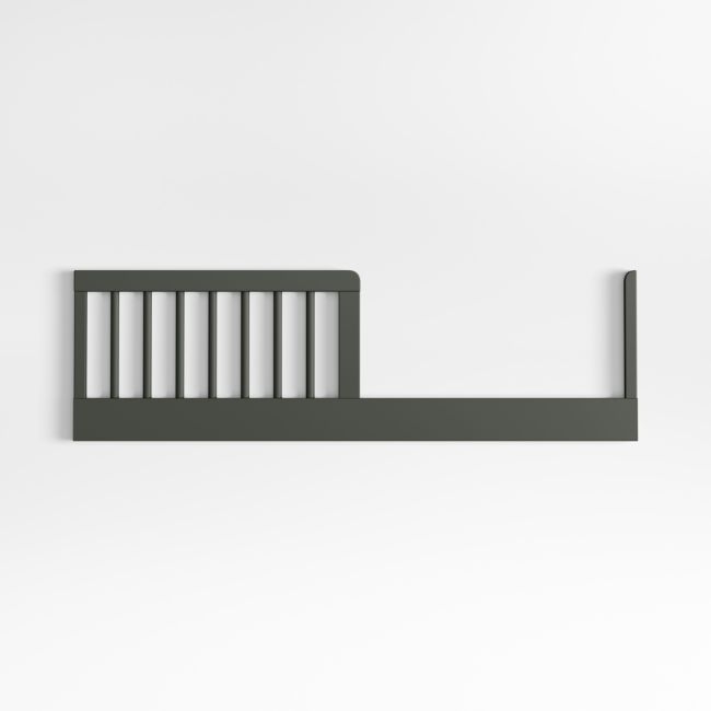 Hampshire Olive Green Wood Toddler Bed Rail - Image 0