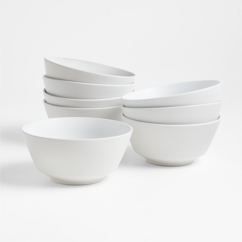 Paige White Cereal Bowl - Image 3