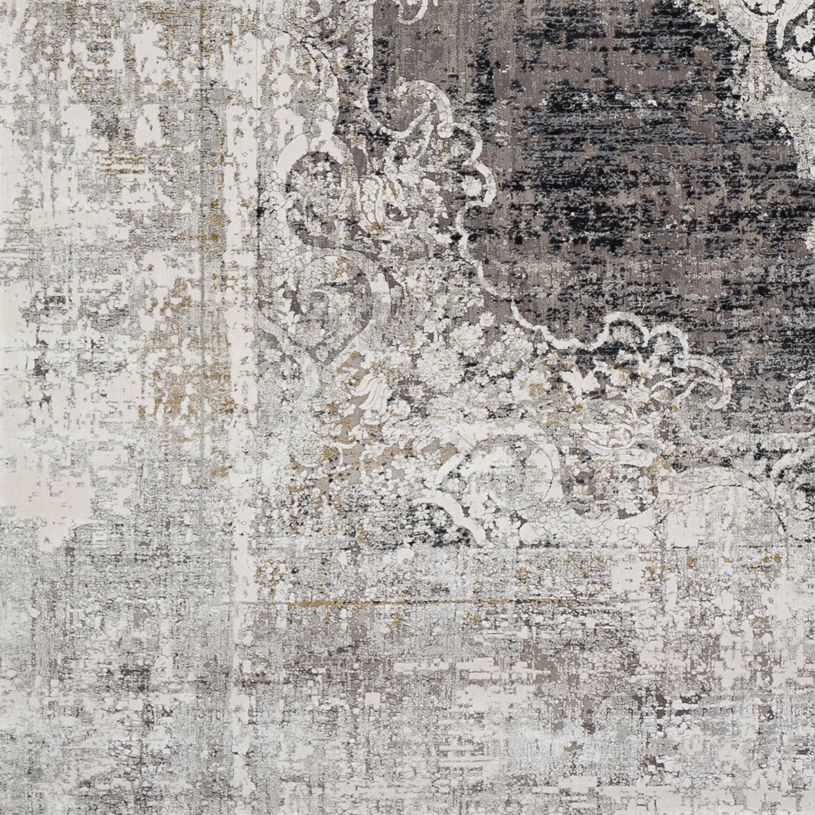 Solar Gray Indoor 9'8" x 13'1" Machine Woven Rug - Image 5