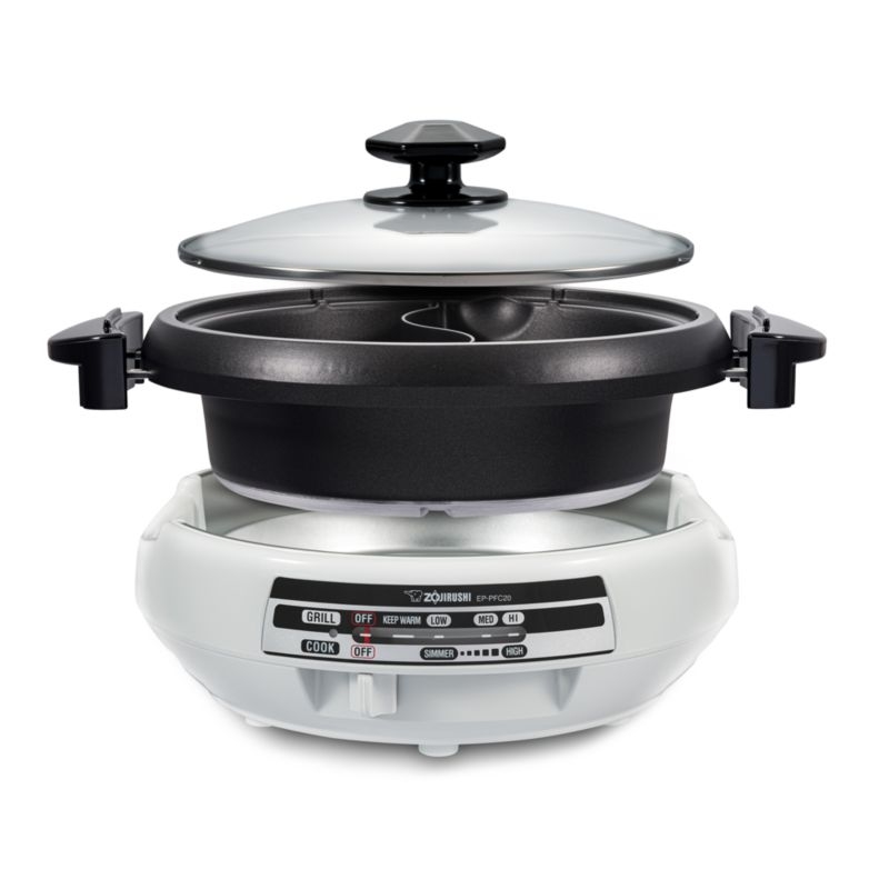 Zojirushi ® Gourmet d'Expert ® Electric Skillet with Yin Yang Hot Pot - Image 6