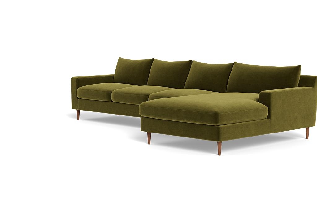 Sloan 4-Seat Right Chaise Sectional - Image 2